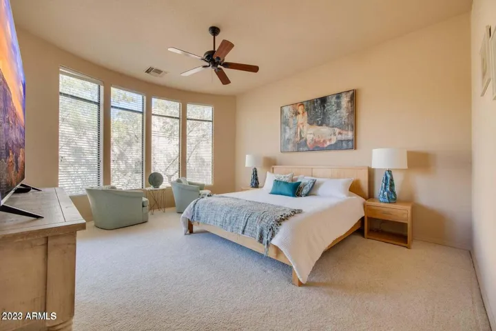 King bed