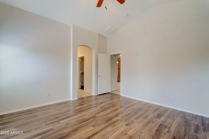 Primary bedroom split