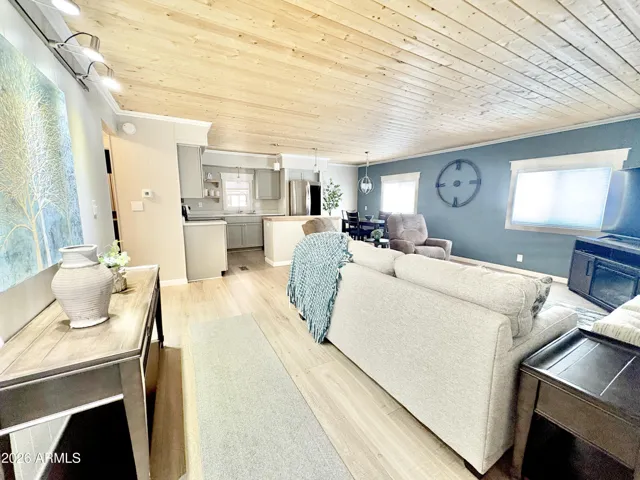 LIVING ROOM TO KITCHEN VIEW