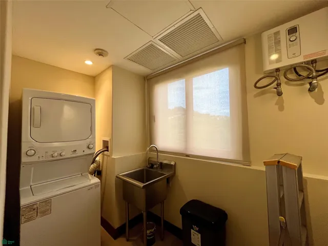 Laundry area