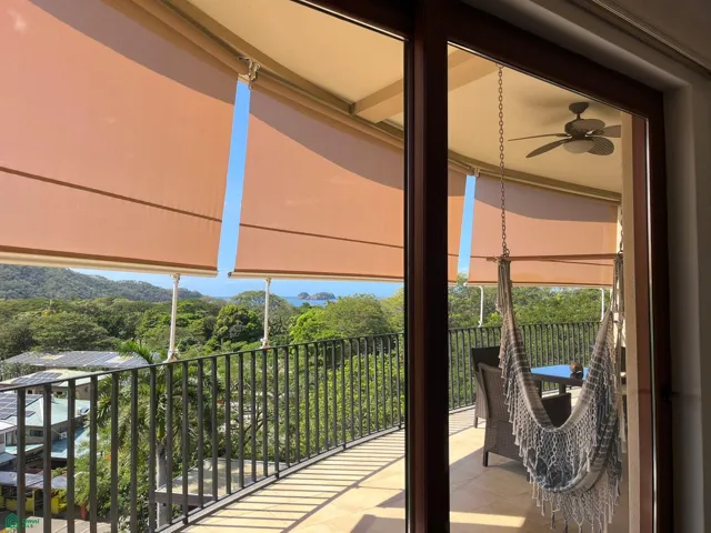 View from the main bedroom.