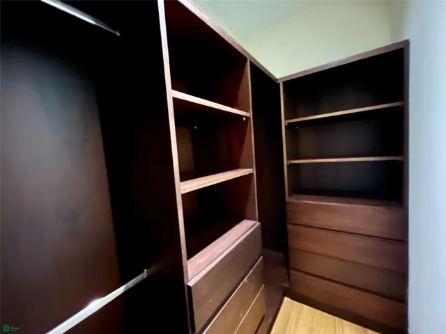 Main bedroom aromatic cedar walk-in closet.