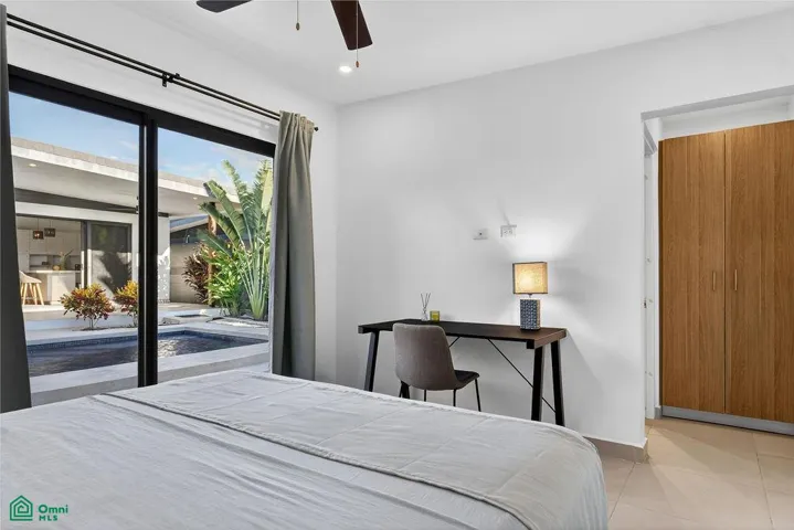 Detached Guest Suite Bedroom View