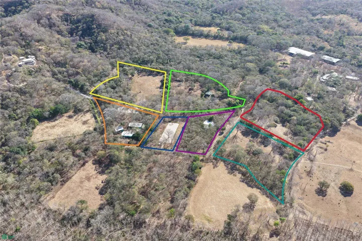 Cerro Grande from Overhead with lot lines