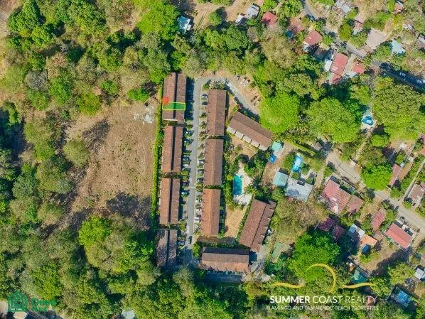 over view of condos