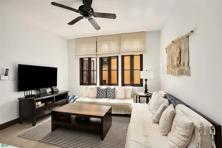Cozy living area with ample natural light