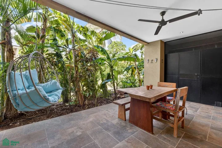 Large and open private terrace