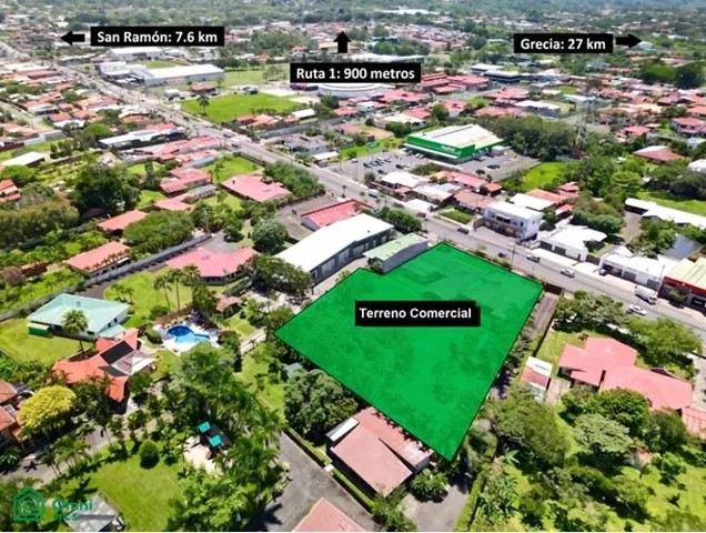 Área Terreno Comercial
