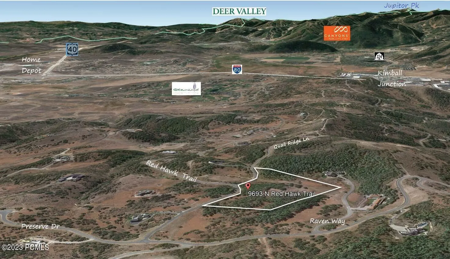 9693 N Red Hawk Trail , Park City, UT 84098