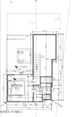 Level 4 - Ensuite with Rooftop Deck and Hot Tub.