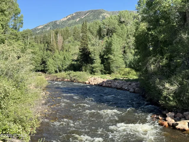 The Weber River from within the Subdivision