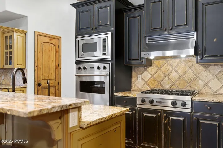 Main level kitchen and dining
