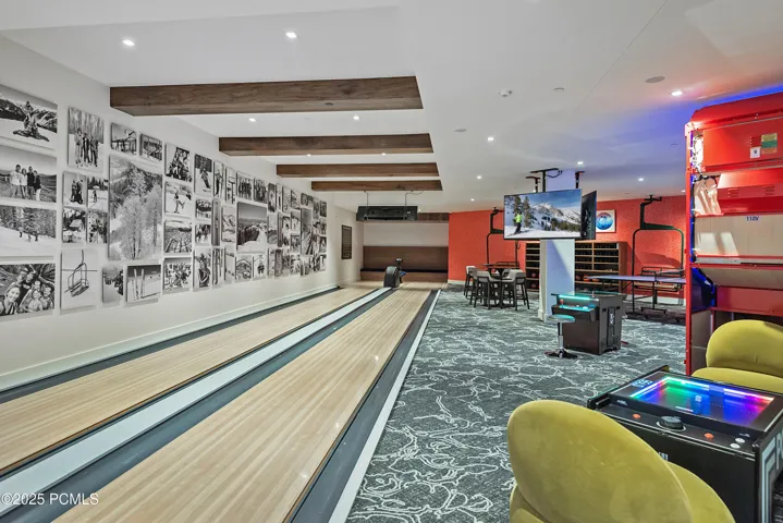 amenity bowlski and family fun basement