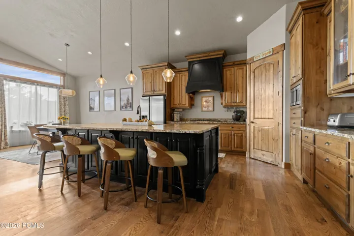 Warm and Sunlit Kitchen