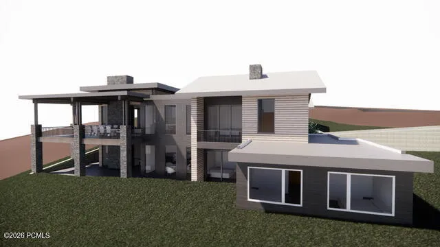 Exterior Rendering from Plans