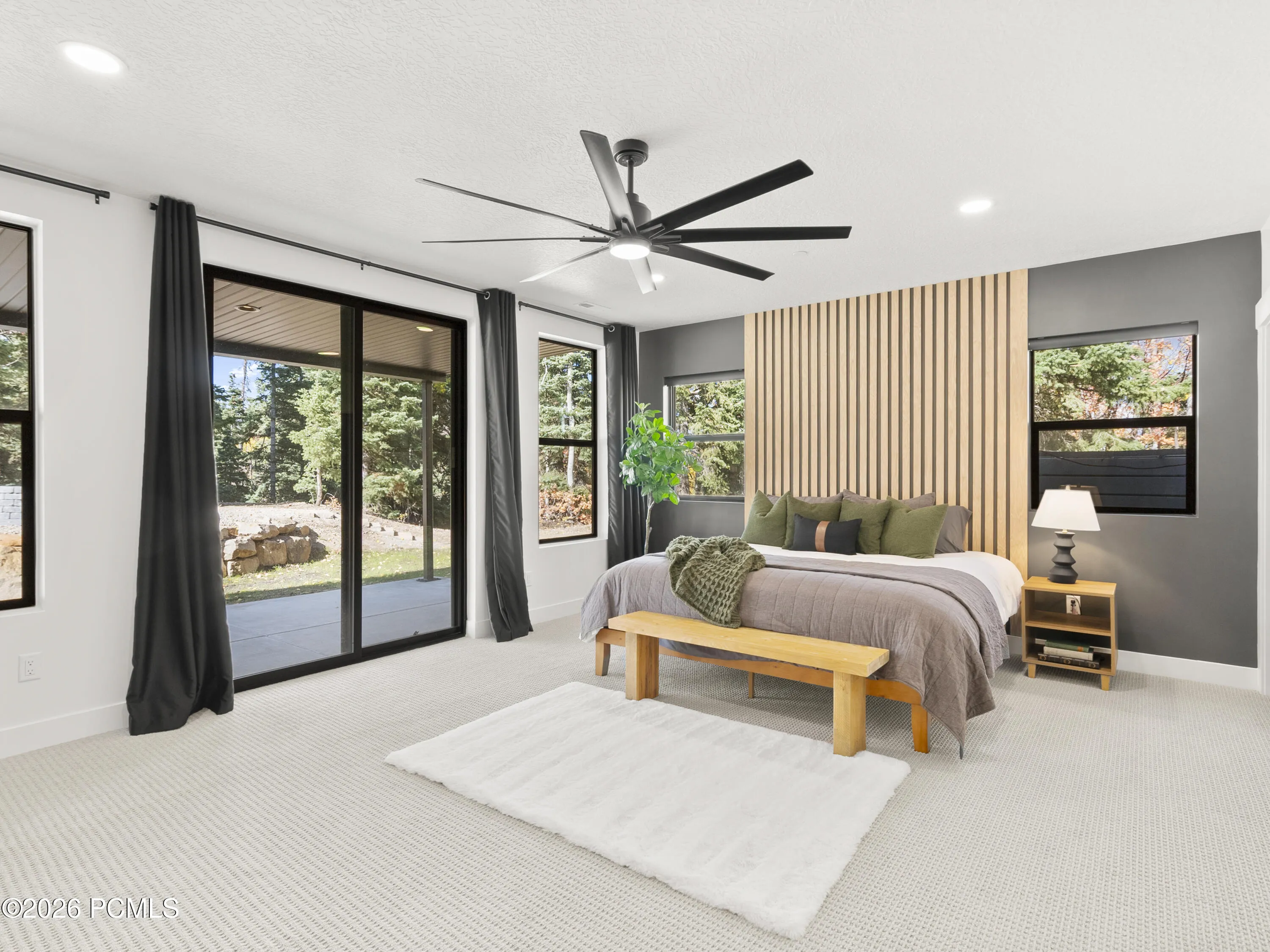Basement bedroom