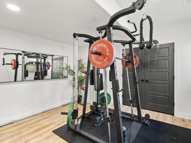 Basement gym