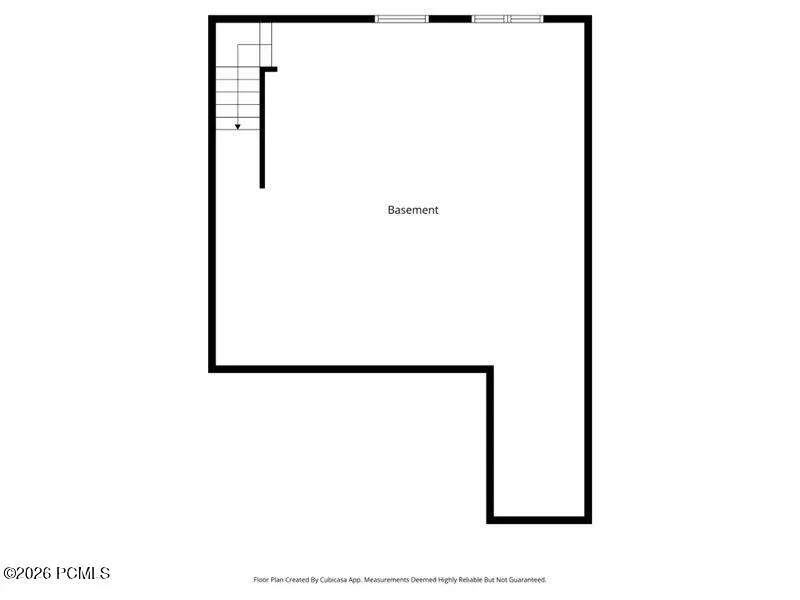 Lower level floor plan