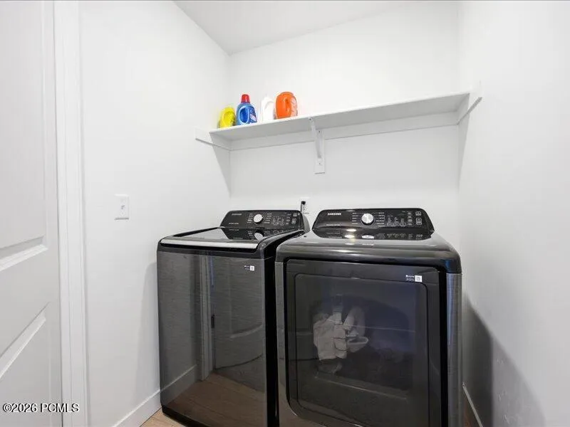 Laundry area