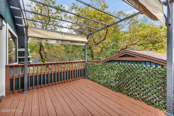 Deck off of Primary