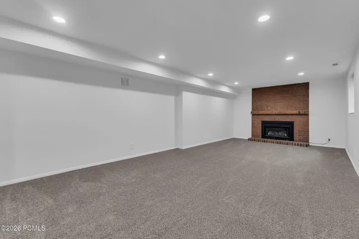 Downstairs den/office/rec room