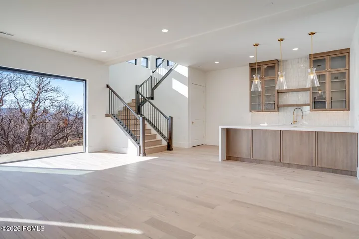 Lower Level Family Room with Wet Bar