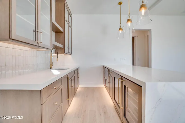 Wet Bar at Lower Family Room