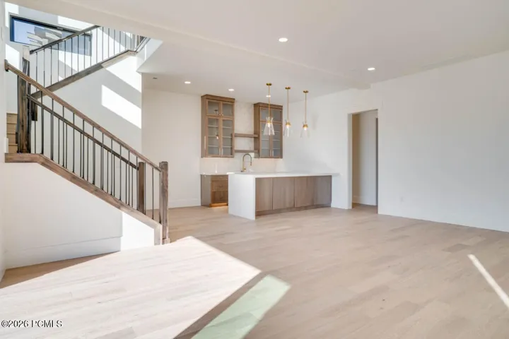 Lower Level Family Room with Wet Bar