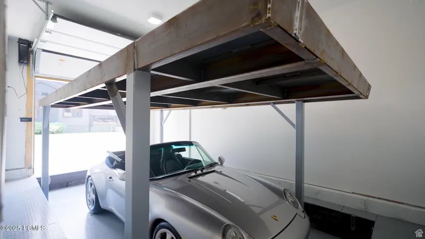 Lower Level garage platform