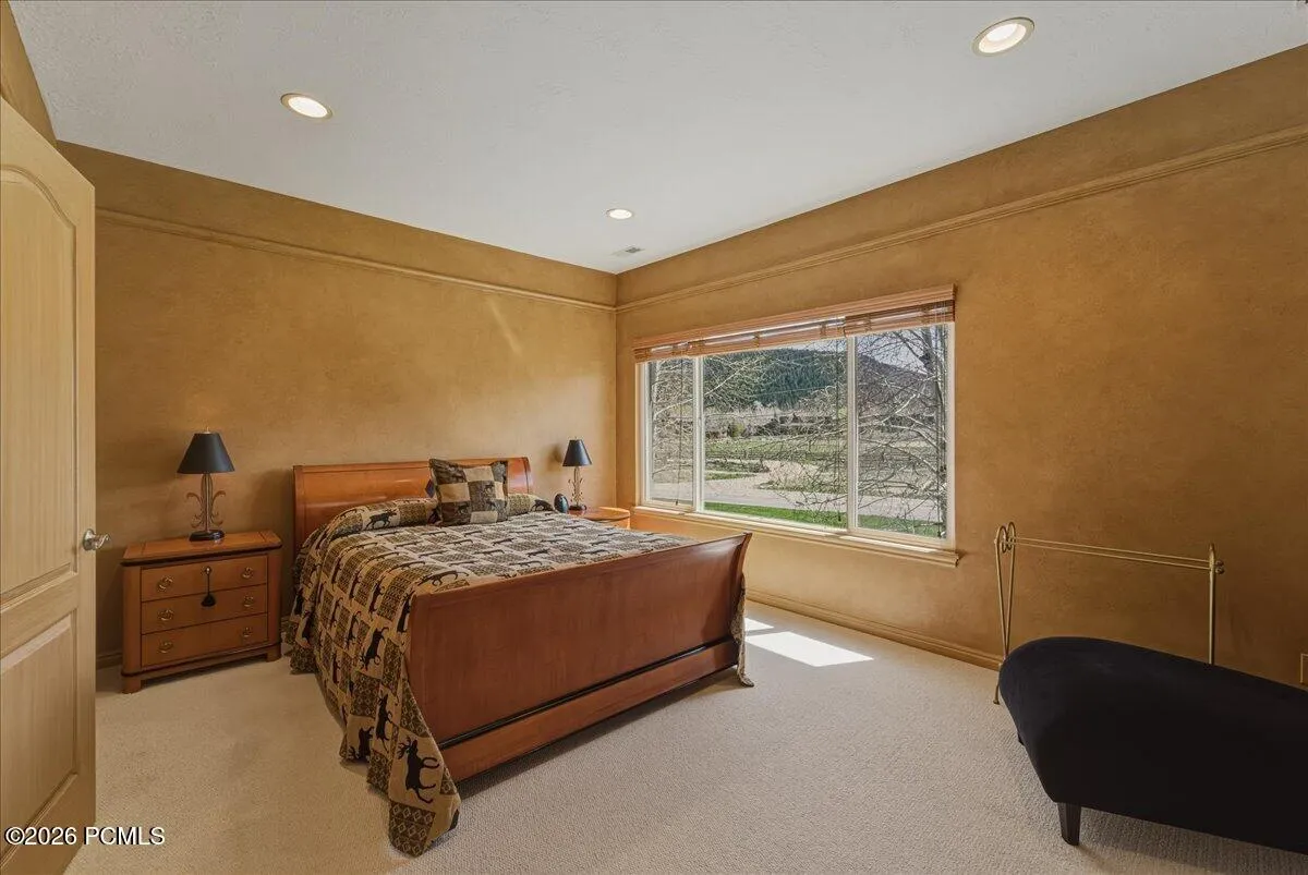 Primary Bedroom with EnSuite, French Doors, Ski Resort Views