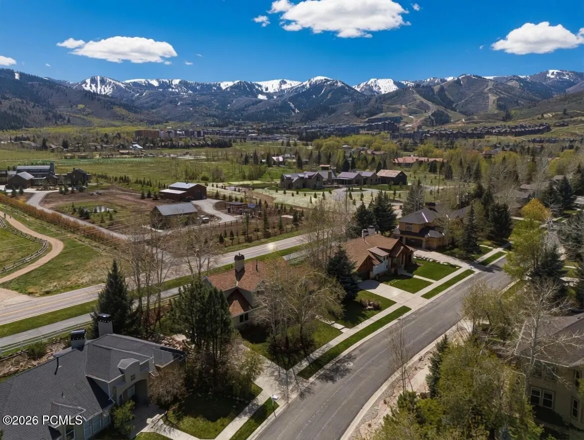 Aerial View with Canyons Village