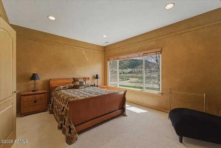 Primary Bedroom with EnSuite, French Doors, Ski Resort Views