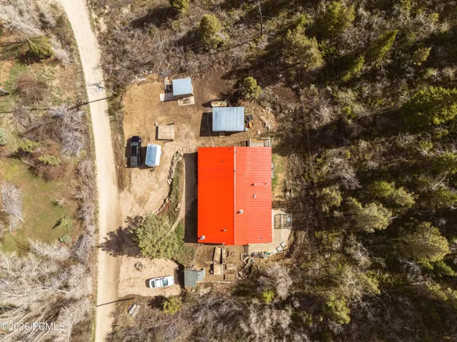 aerial view of site