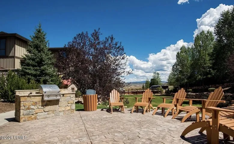 Community BBQ area