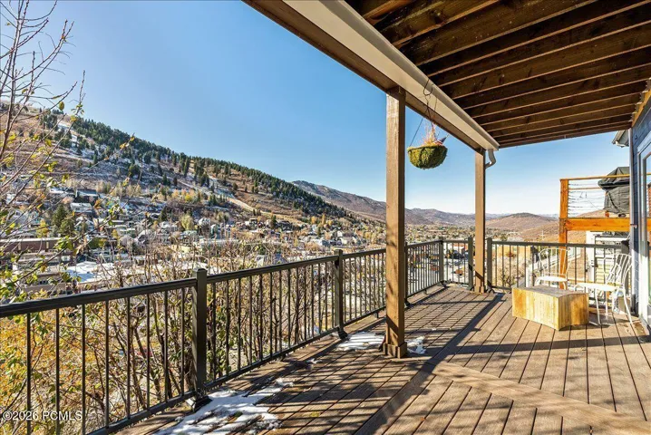 Massive Ski Views and Old Town Views from Deck of Lower Unit