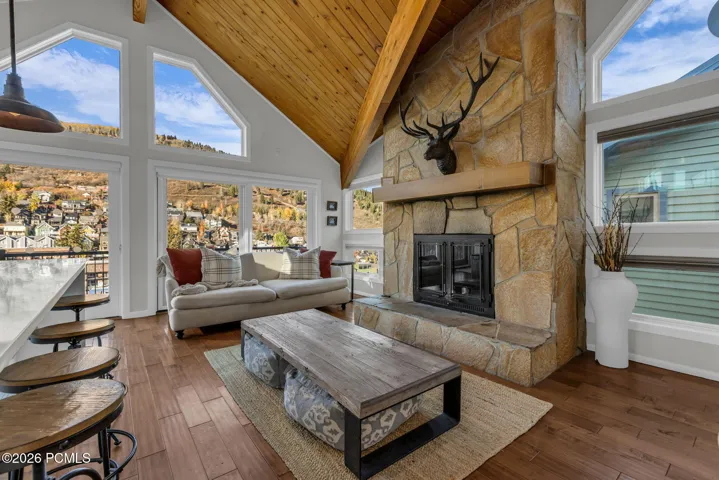 Fall Views from Great Room of Upper Unit