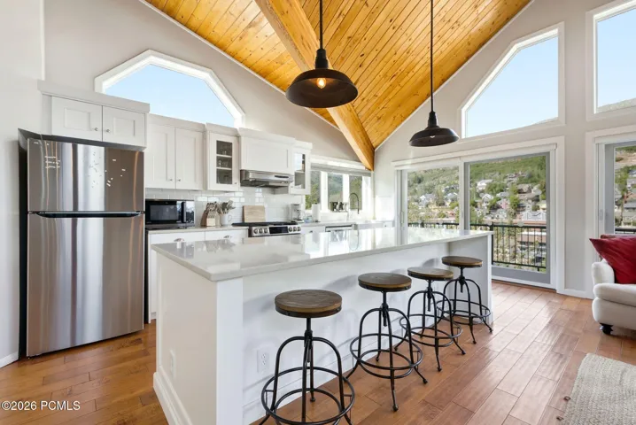 Kitchen and Big Mtn Views