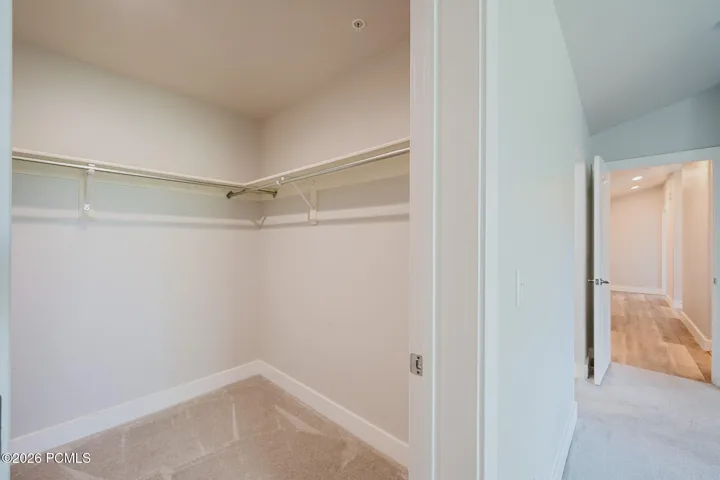 Large walkin closet