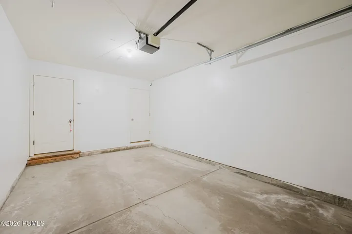 Attached garage