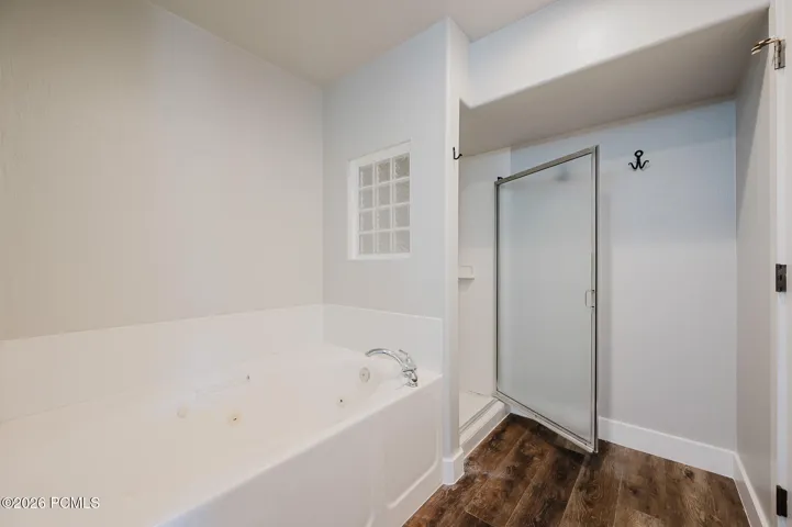 Bath and shower in ensuite. Water closet as well.