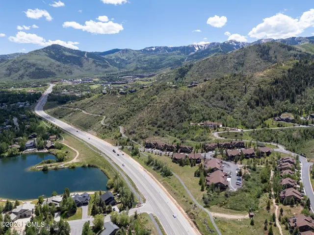 Aerial view of the area