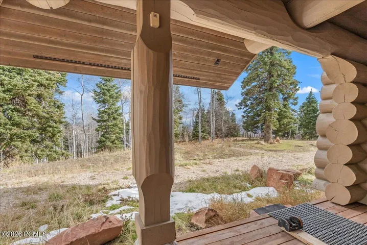 Deck off kitchen area