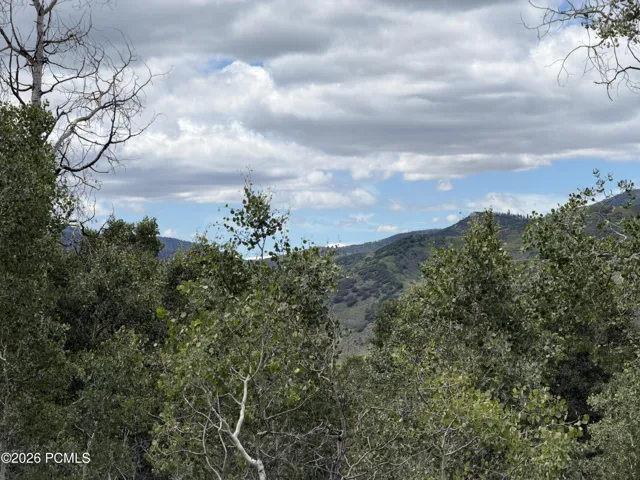 View from lot showing mountain across the canyon