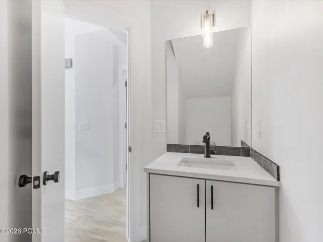 Half Bathroom on main level