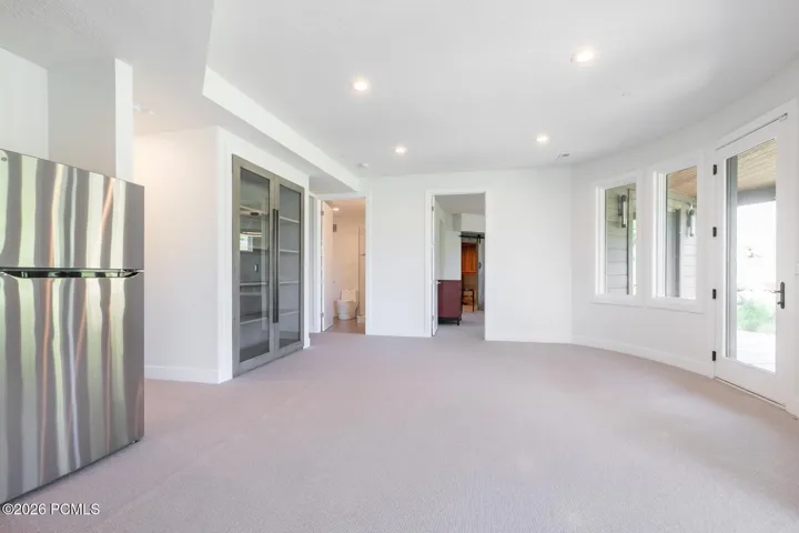 Lower level great room