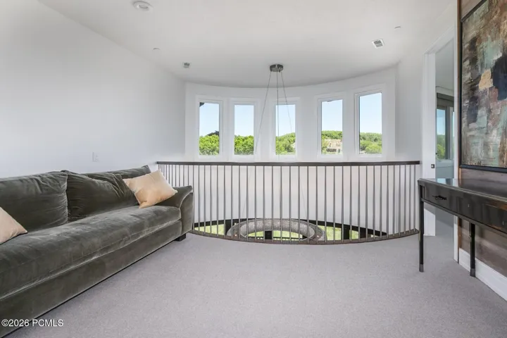 Loft at top of stairs