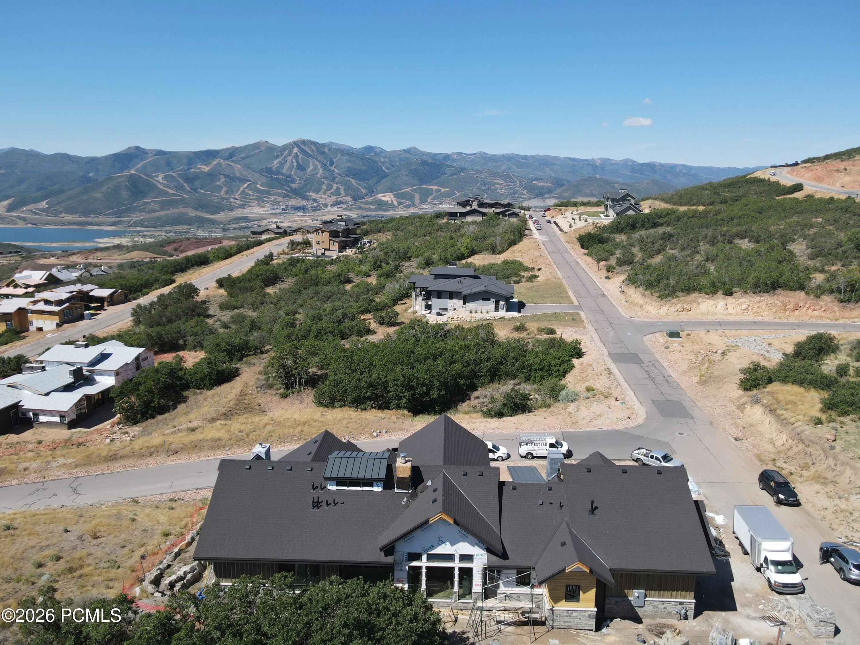 Views of Deer Valley East ski resort
