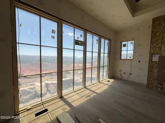 Master Bedroom view of Mount Timpanogos and Jordanelle Reservoir