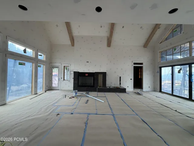 Living area with plenty of natural light
