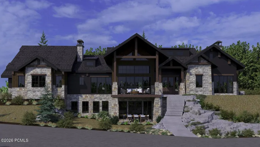 Rendering of Front of Home